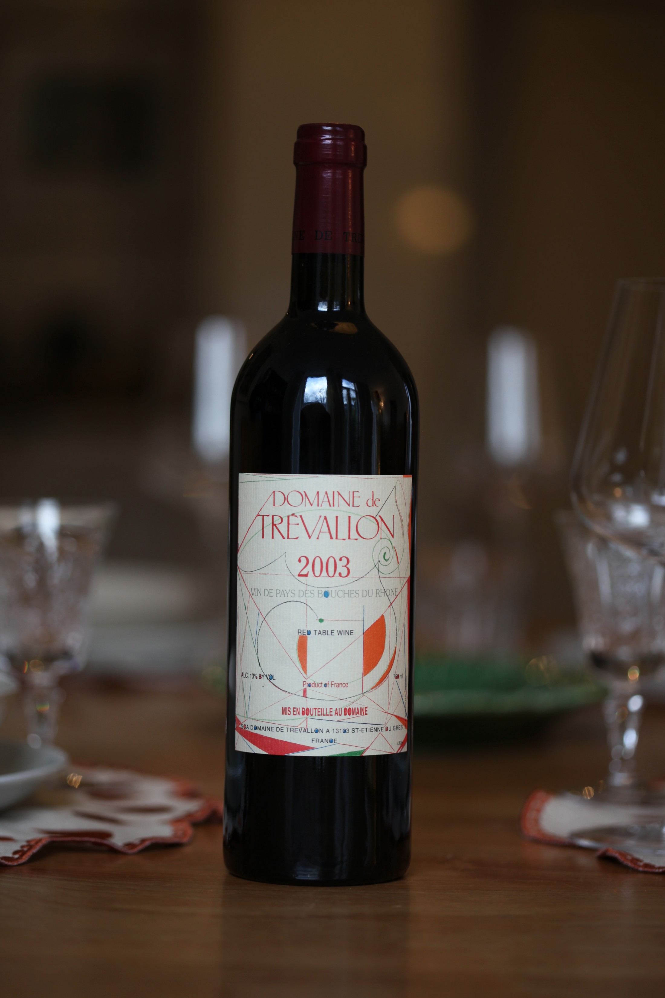 Domaine de Trevallon Trevallon Rouge 2003 | Amsterdam Vintage Wine